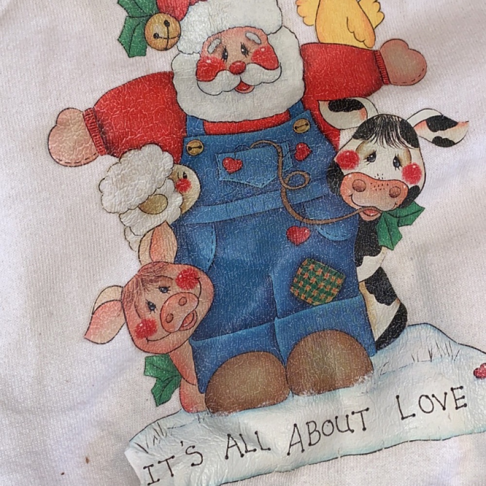 Vintage Xmas sweatshirt